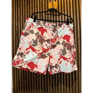 Brooks‎ Brothers Floral Swim Trunks Mens Colorful Tropical Resort Shorts
